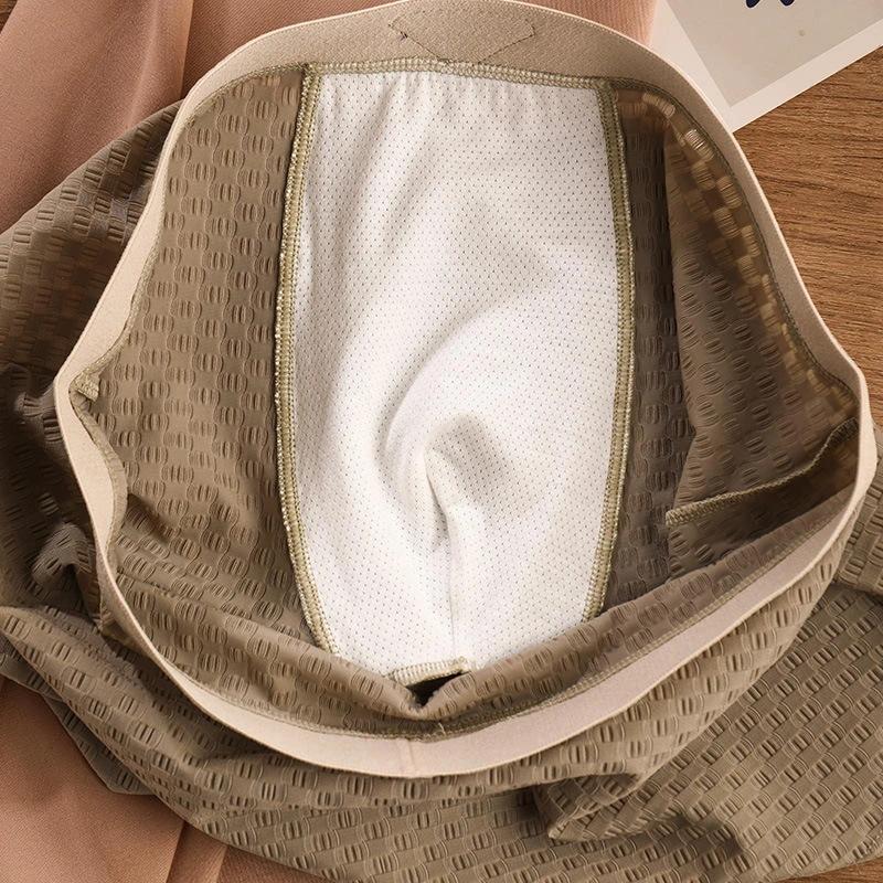 Men's Boxers Underwear Mid-Waist Comfortable Boys Underwear Boxer