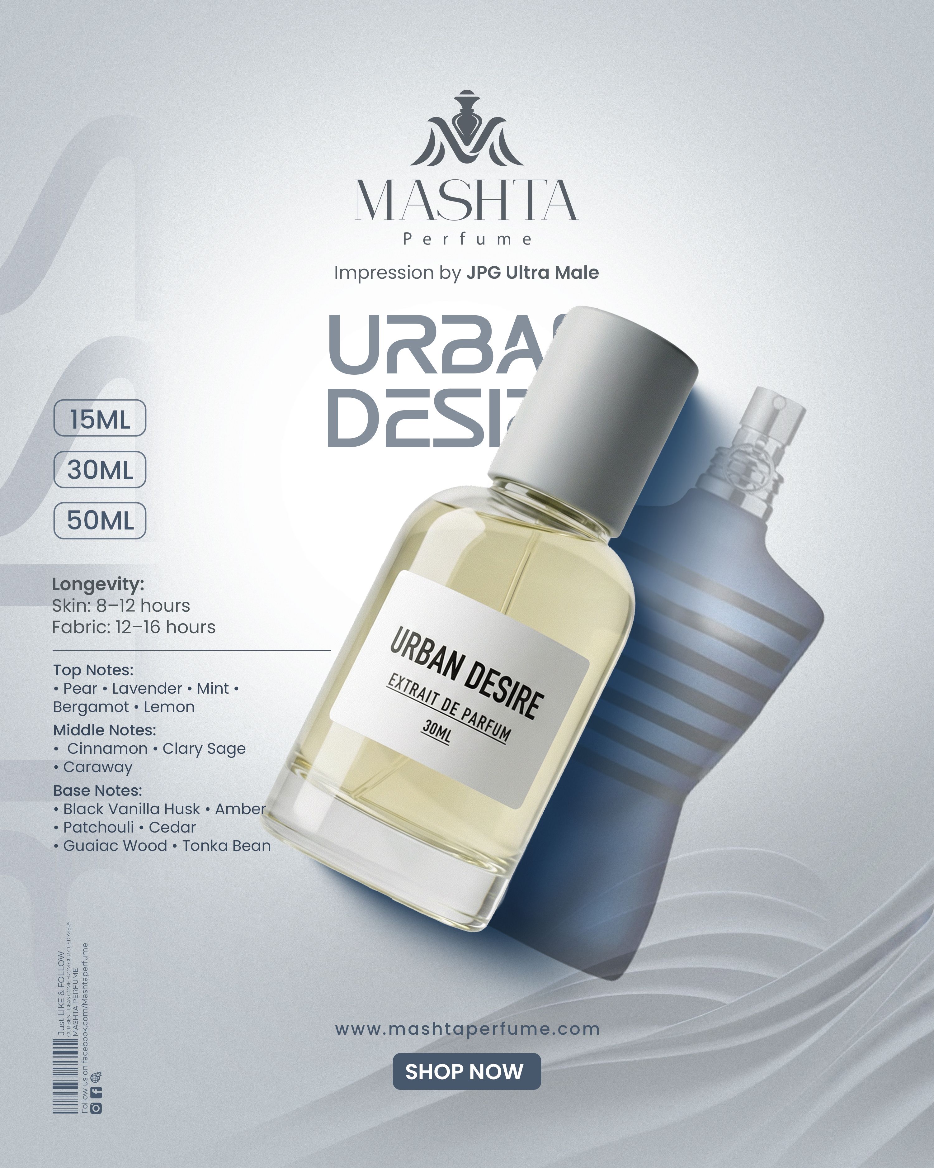 Urban Desire- Impression by JPG Ultra Male